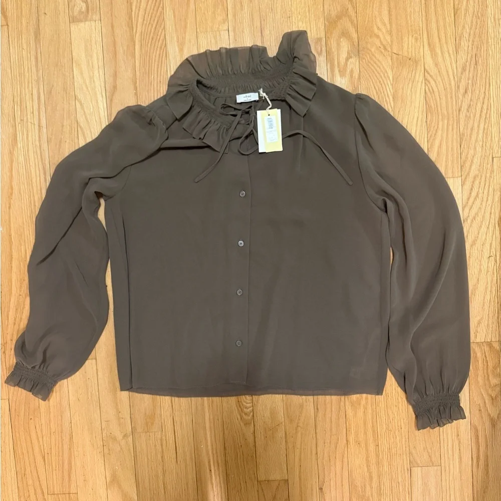 Aritzia Wilfred Cristabel Blouse - Picture 4 of 4